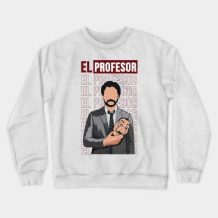 El Profesor Inspired Minimalist Crewneck Sweatshirt